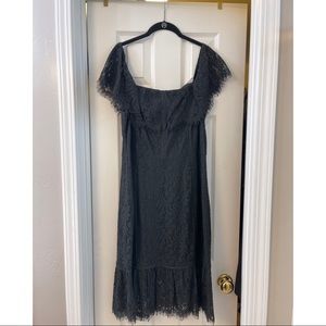 City Chic Black Lace Dress